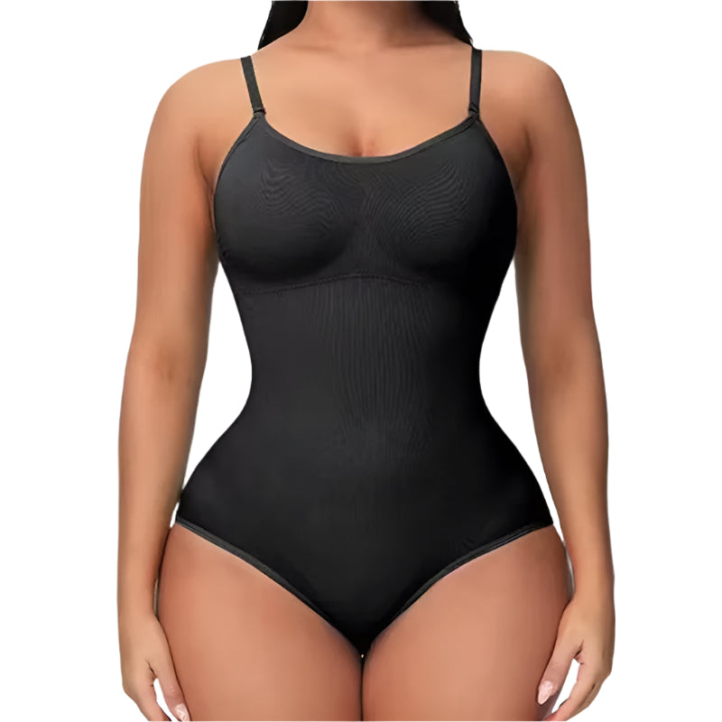 V Neck Bodysuit Tummy Control Body Shaper 